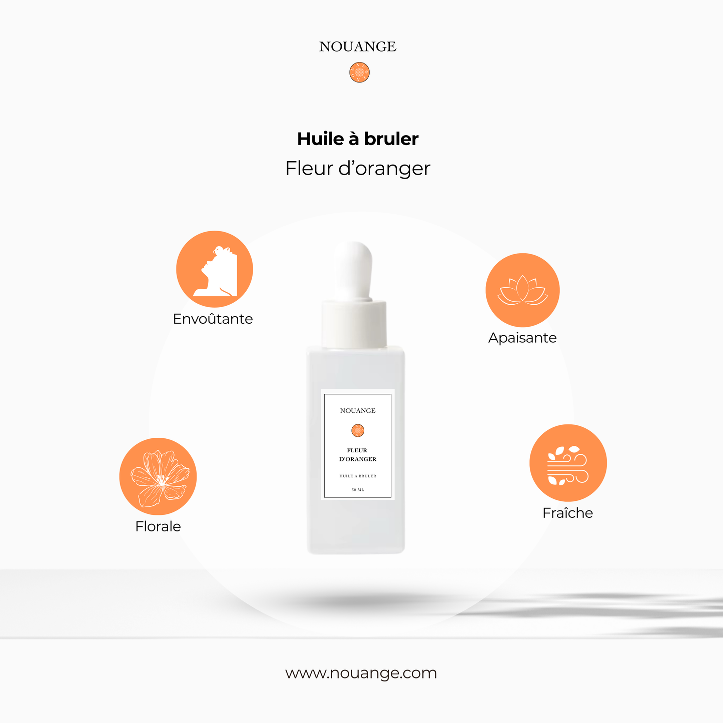 Huile de Diffusion - Fleur d’Oranger